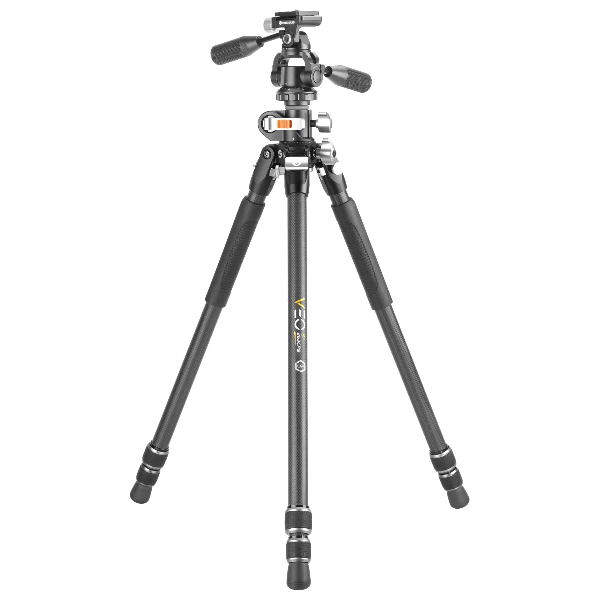 VEO 3  263CPS Multi-Angle Carbon Fiber Tripod w/ PH-38S Pan Head