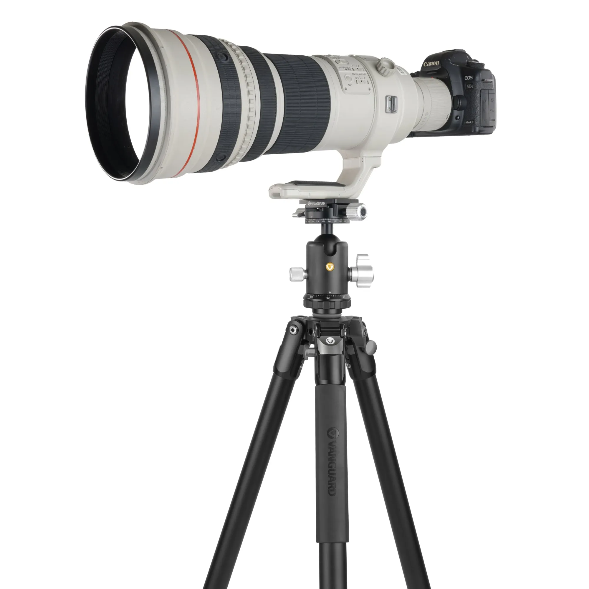 VEO 3 303AB Traditional Aluminium Tripod with dual axis ball head - 25kg capacity