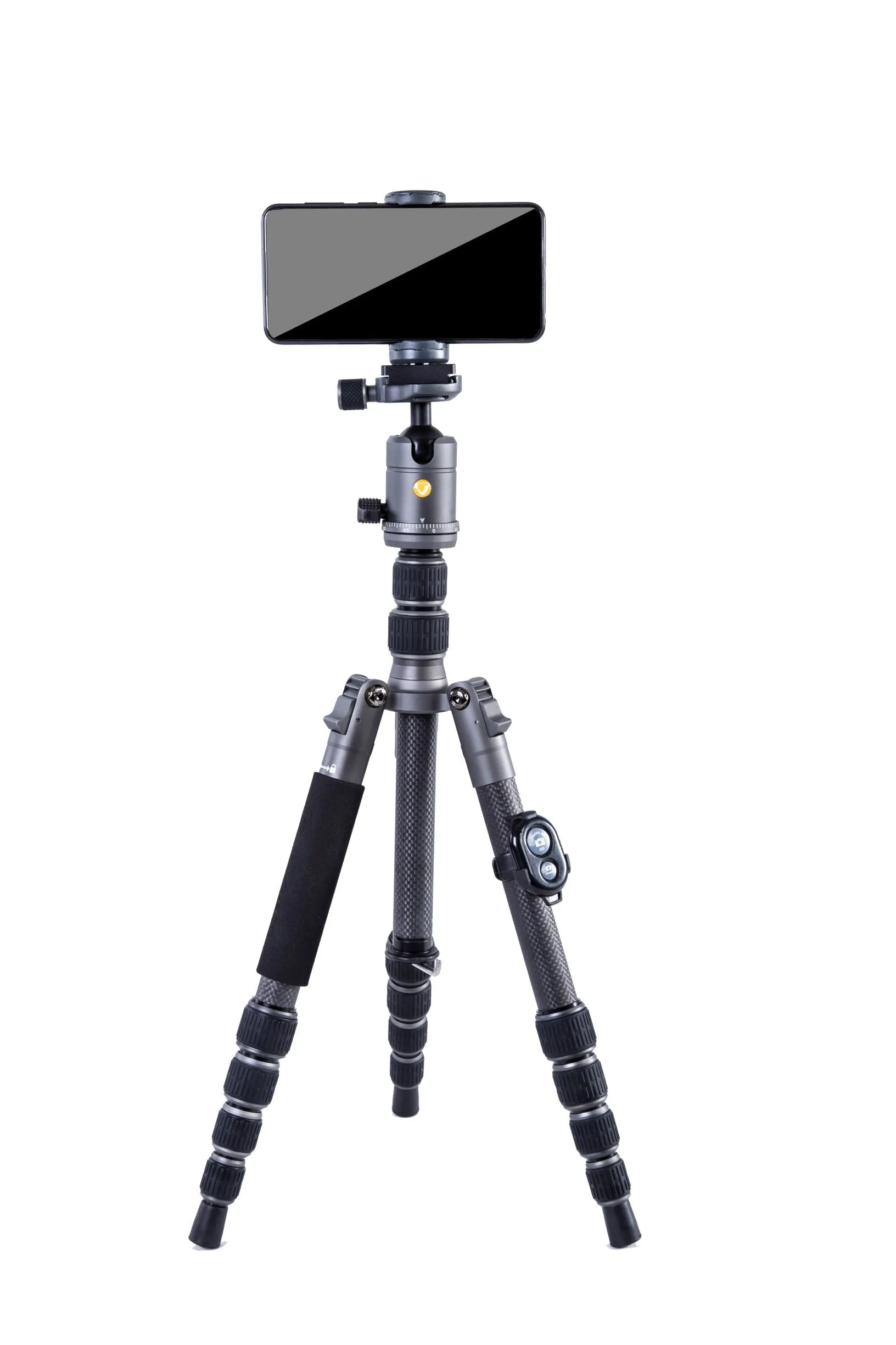 VEO 3 GO 235CB Carbon Fiber Tripod / Monopod with Ball Head, Bluetooth Remote, SPC