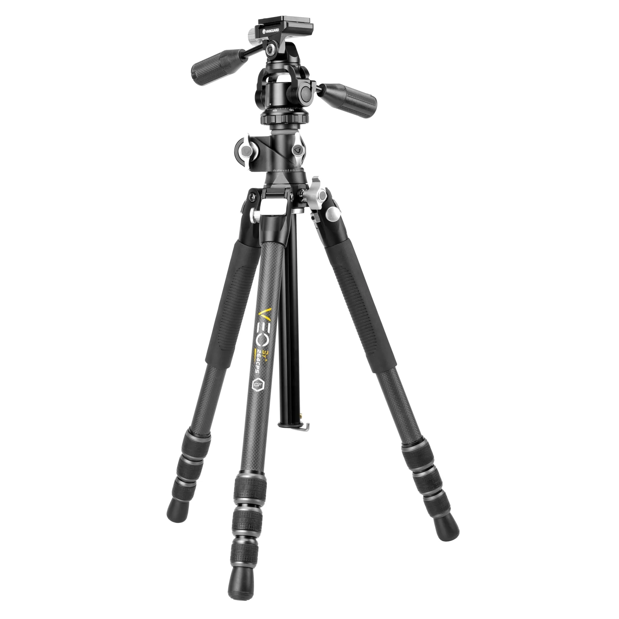 VEO 3T  264CPS Multi-Angle Carbon-Fiber Travel Tripod w/ Pan Head