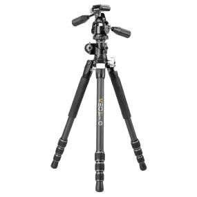 VEO 3T  264CPS Multi-Angle Carbon-Fiber Travel Tripod w/ Pan Head