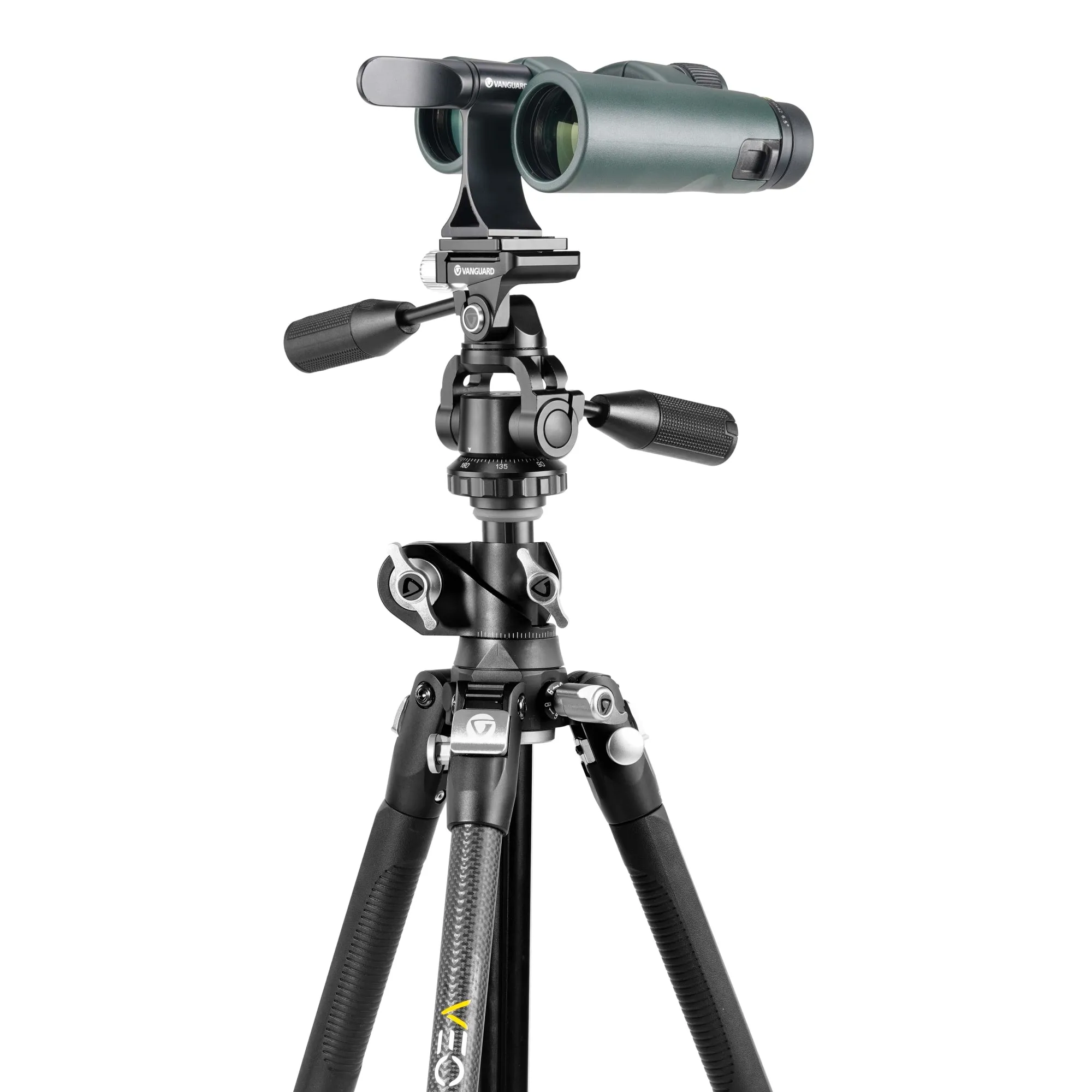 VEO 3T  264CPS Multi-Angle Carbon-Fiber Travel Tripod w/ Pan Head
