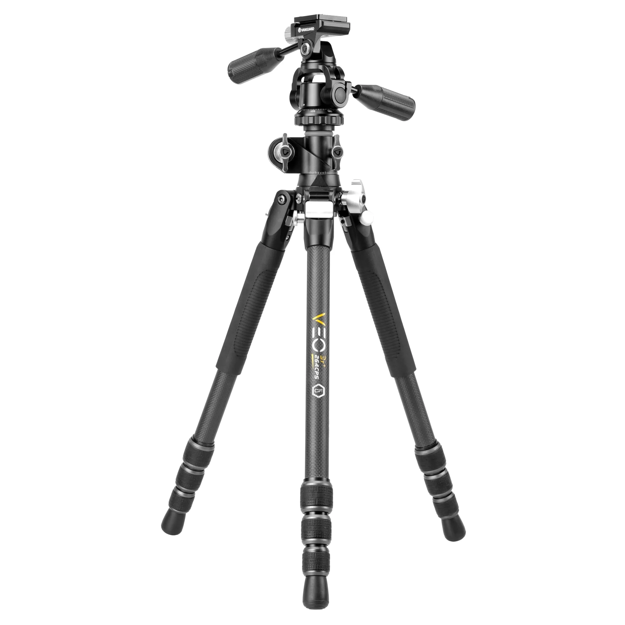 VEO 3T  264CPS Multi-Angle Carbon-Fiber Travel Tripod w/ Pan Head