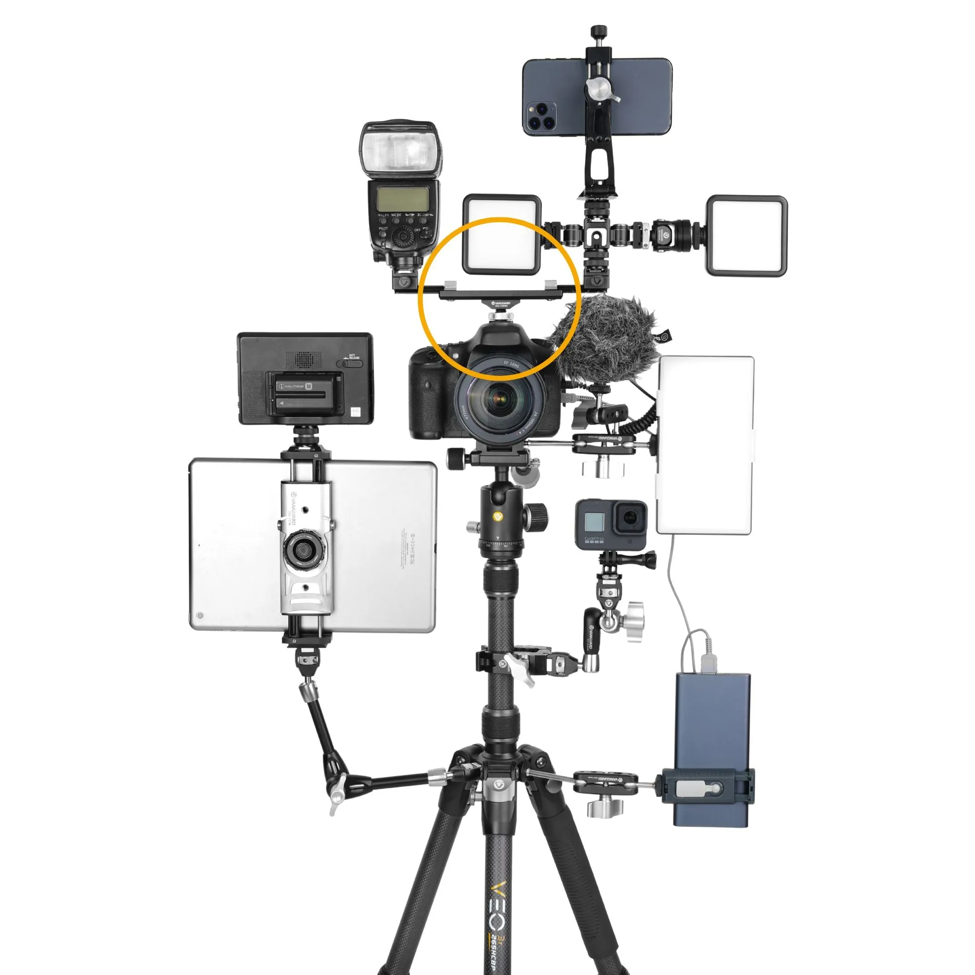 VEO CSMM2 Expandable Double Cold Shoe Mount