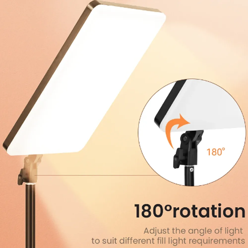 Video Light Photography Self-Dimmable Panel Studio Fill Lamp My-7136