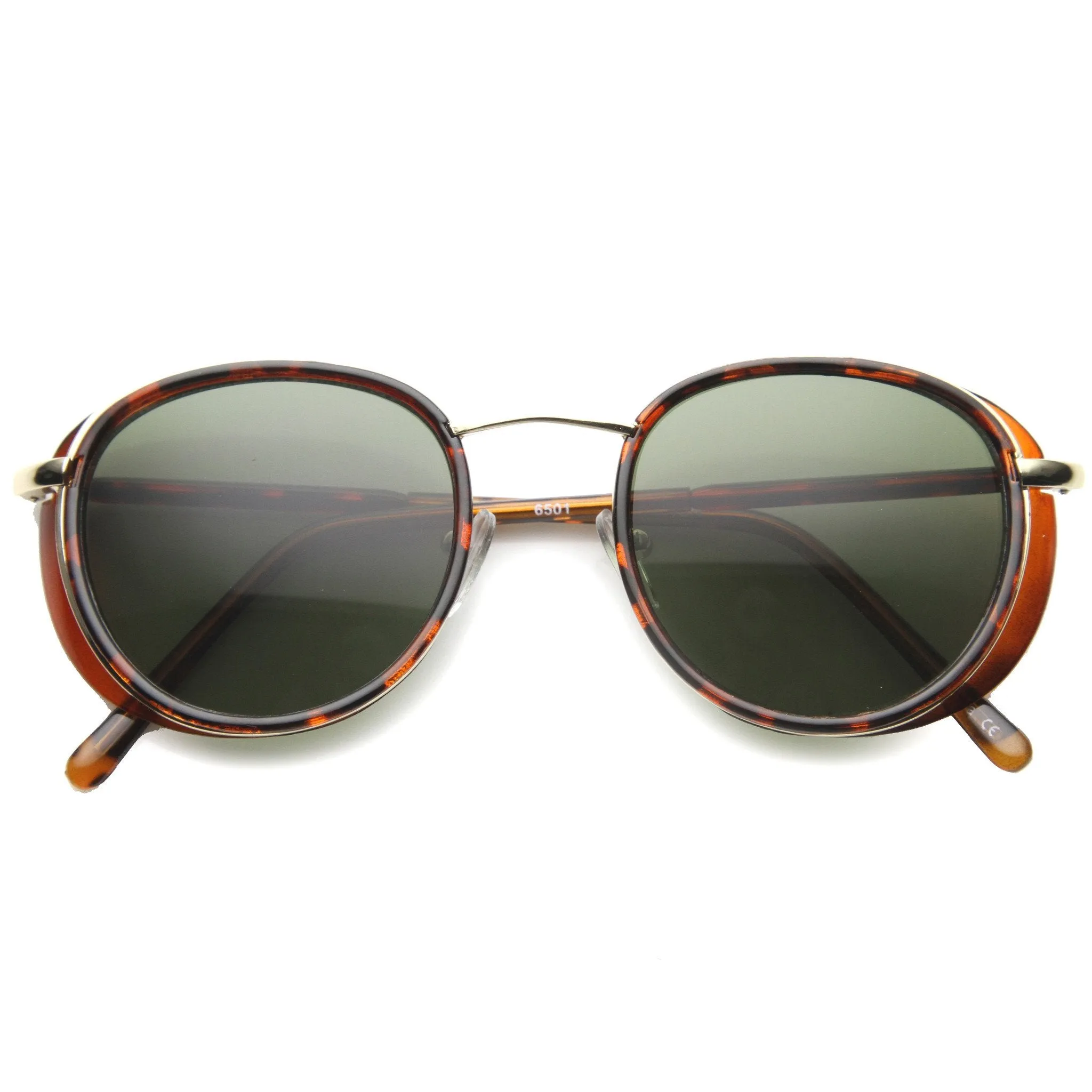 Vintage Dapper Studio Cover Square Aviator Sunglasses 9982