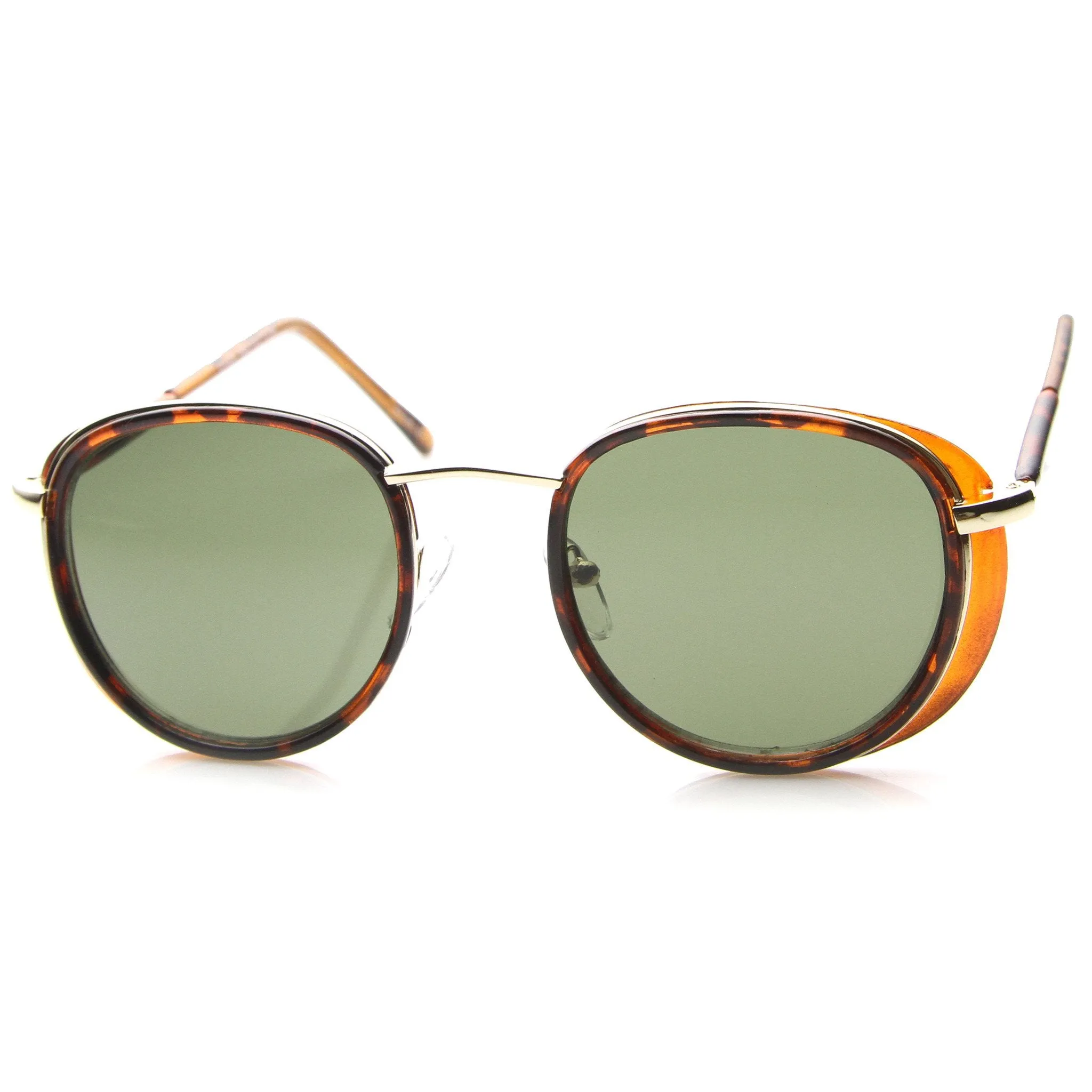 Vintage Dapper Studio Cover Square Aviator Sunglasses 9982