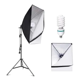 Volkwell Single Rectangle 50x70cm Softbox Lighting Set