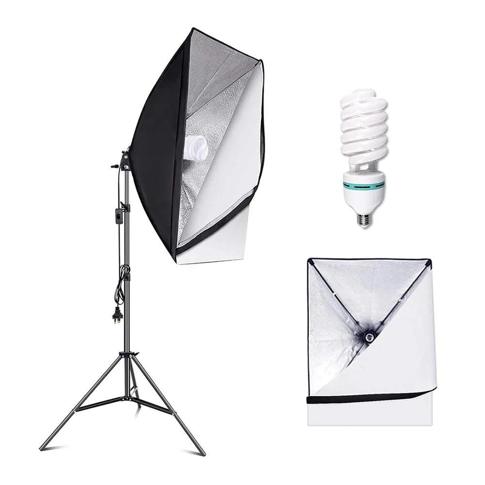 Volkwell Single Rectangle 50x70cm Softbox Lighting Set