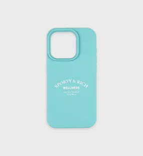 Wellness Studio Iphone Case - Aqua