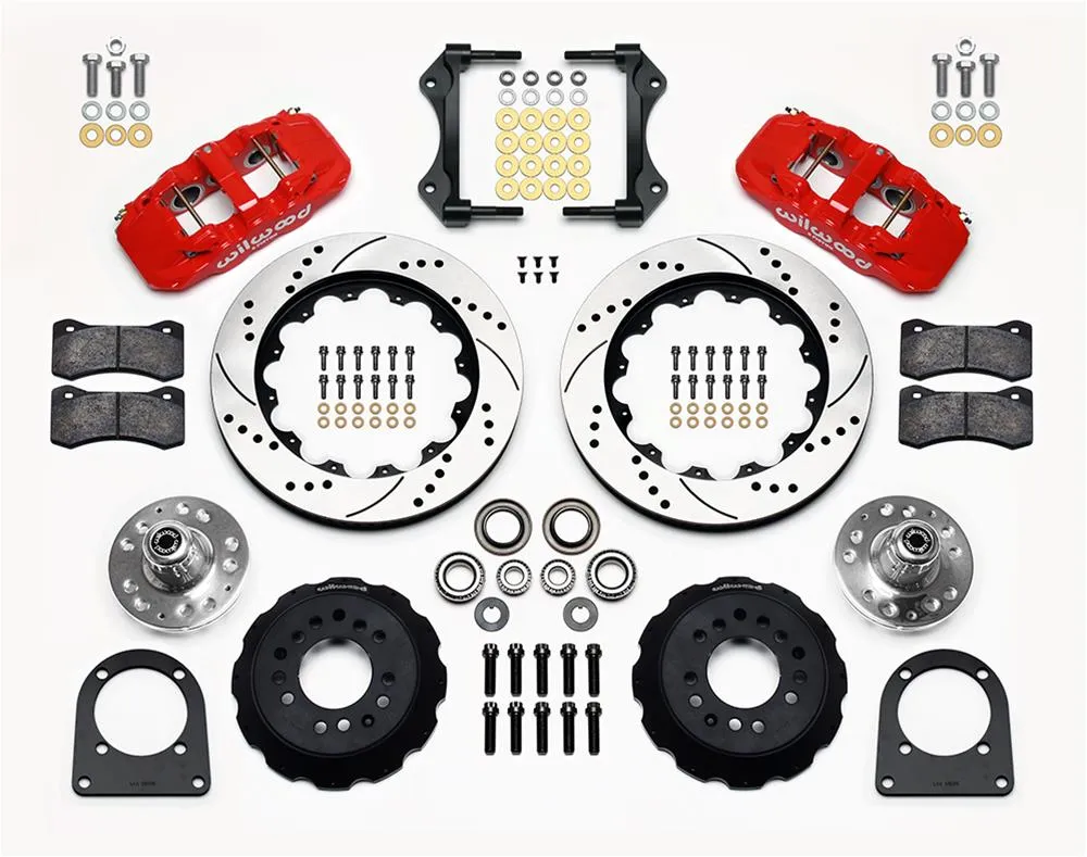 Wilwood AERO6 Big Brake Front Brake Kits 140-13226-DR