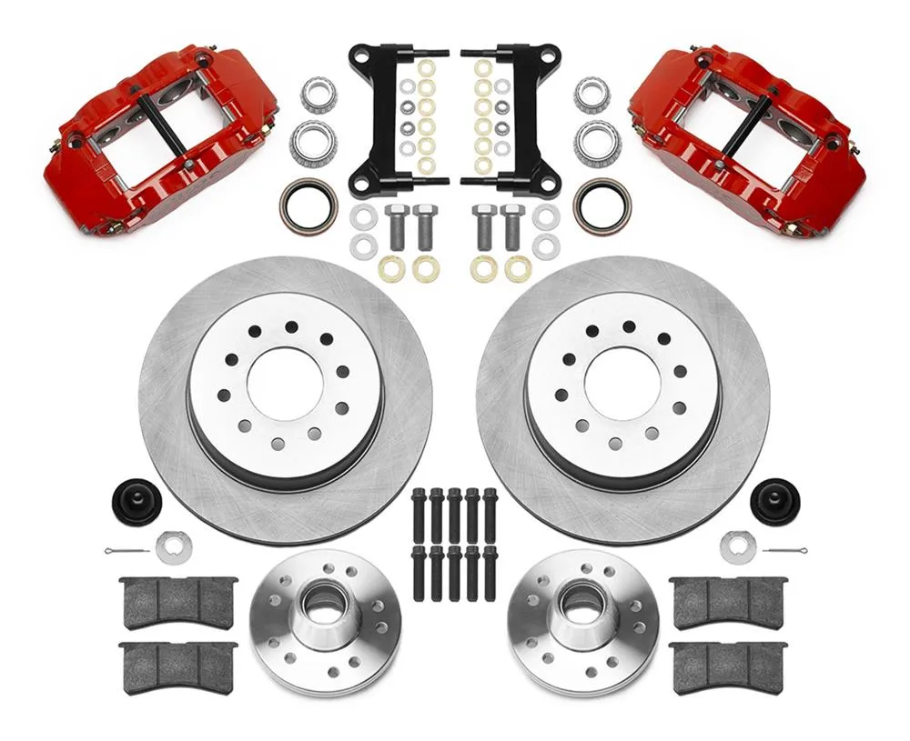 Wilwood Forged Narrow Superlite 6R Big Brake Front Brake Kits 140-15948-R