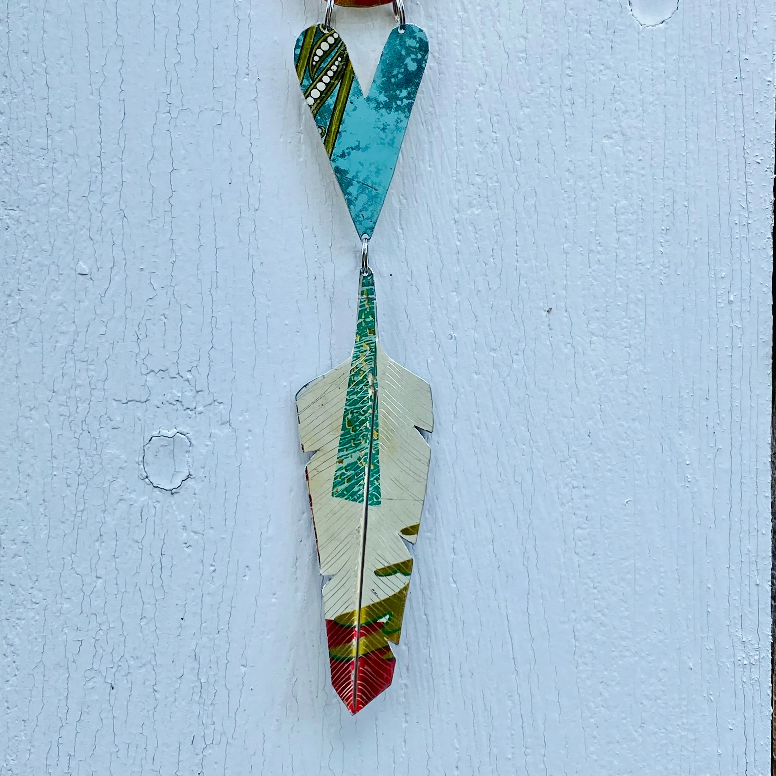 Wise Man & Songbird Protective Eye Talisman Wall Hanging