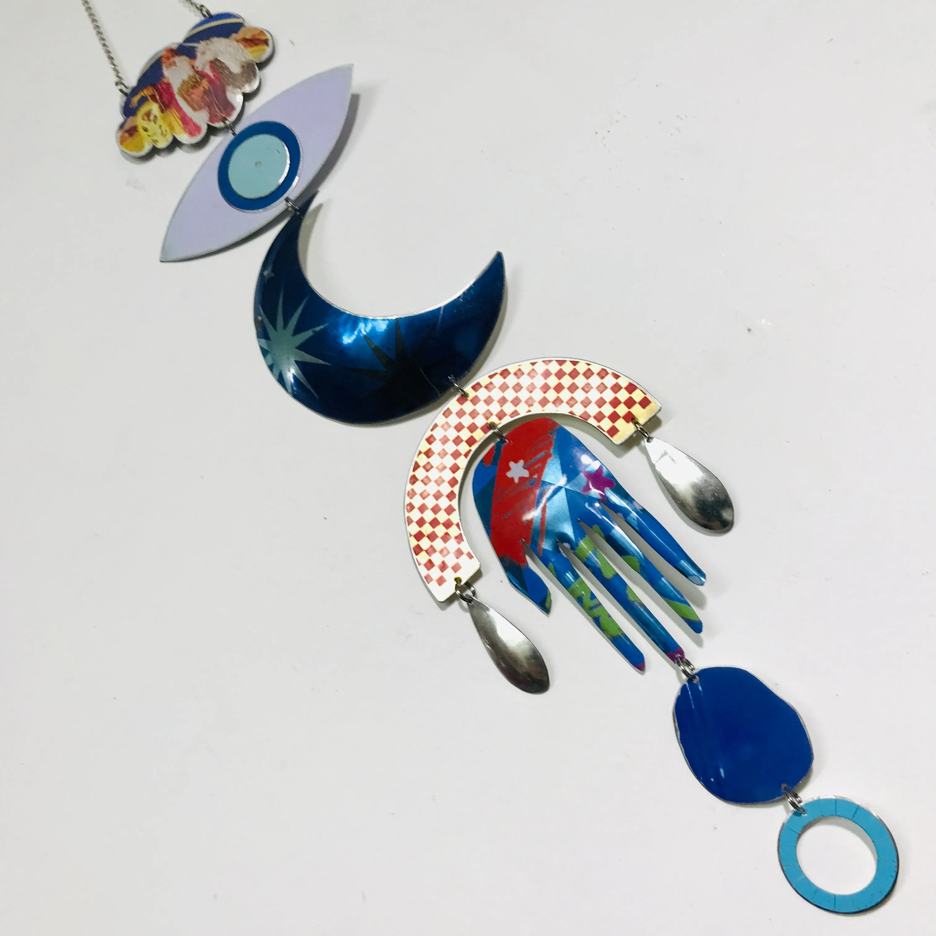 Wizard & Unicorn Protective Talisman Wall Hanging