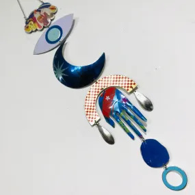Wizard & Unicorn Protective Talisman Wall Hanging