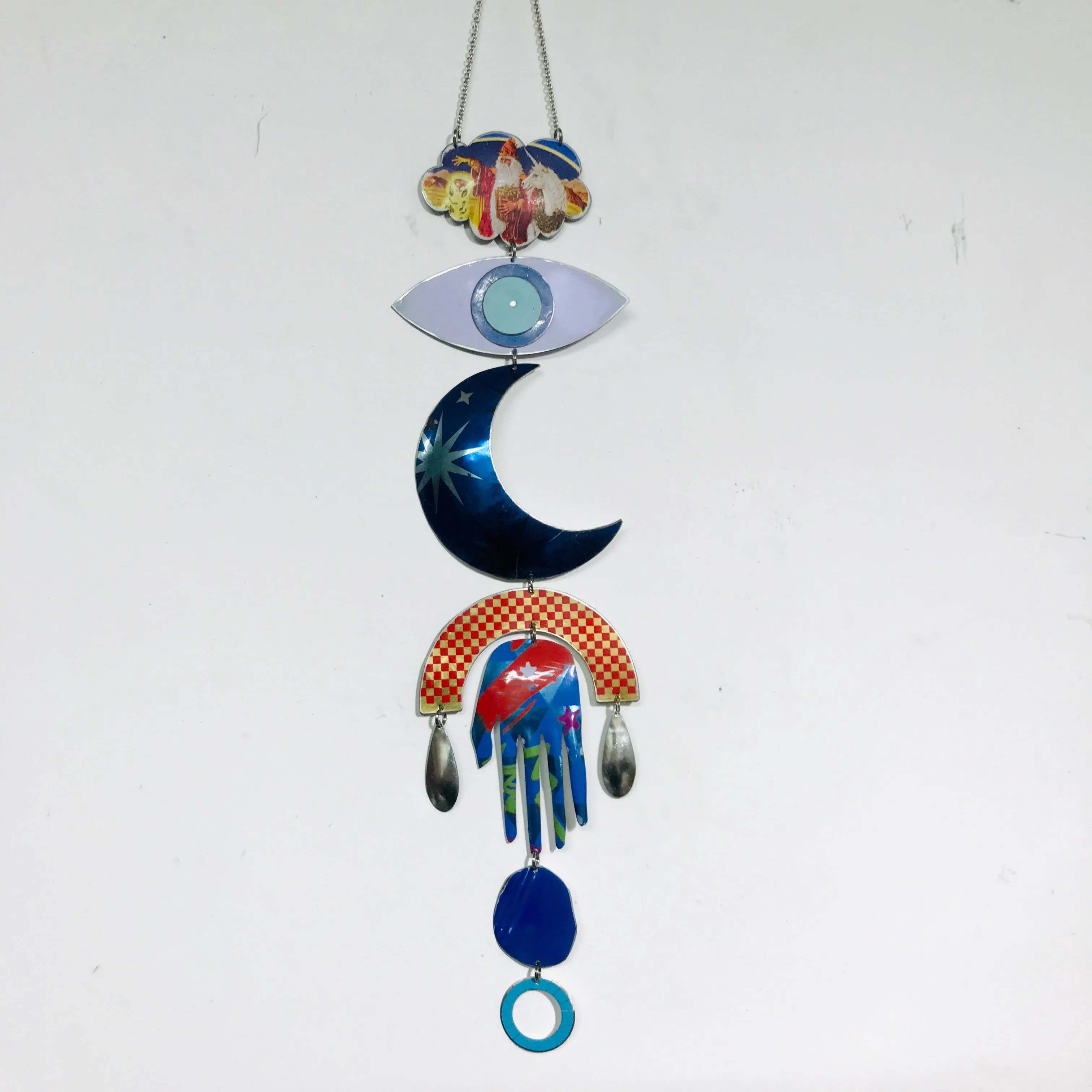Wizard & Unicorn Protective Talisman Wall Hanging