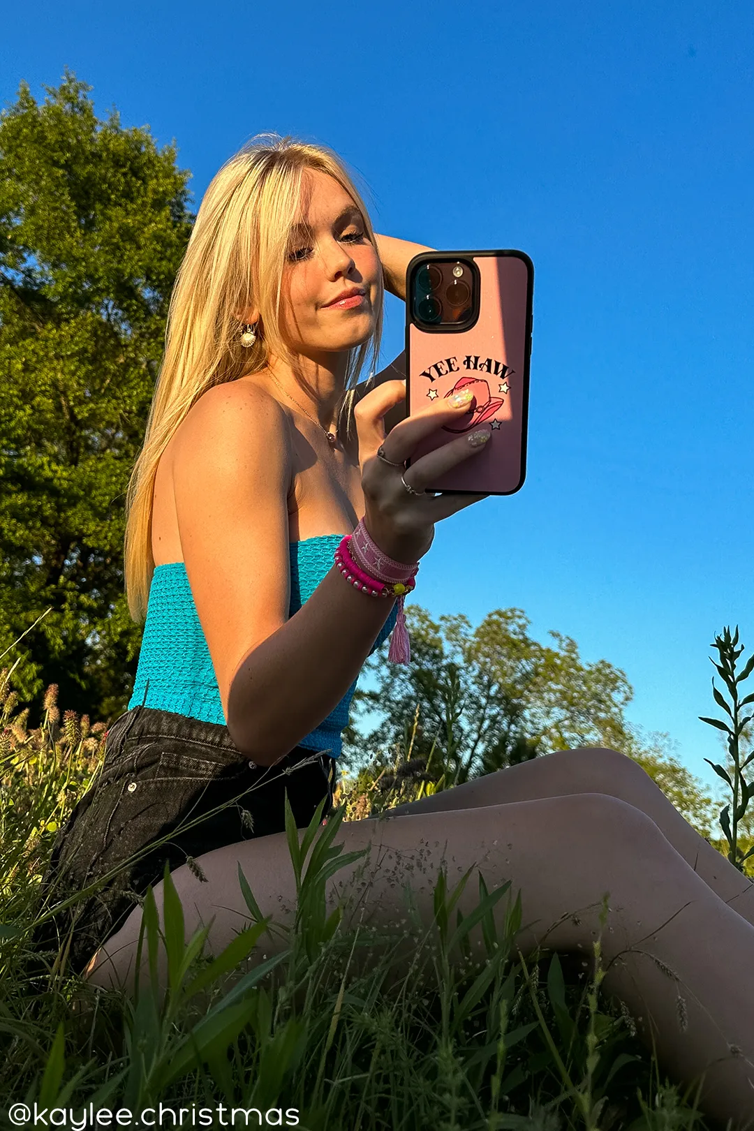 Yeehaw iPhone case