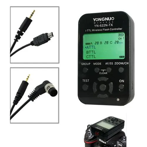 Yongnuo Complete Wireless TTL HSS Flash Control Kit For Nikon