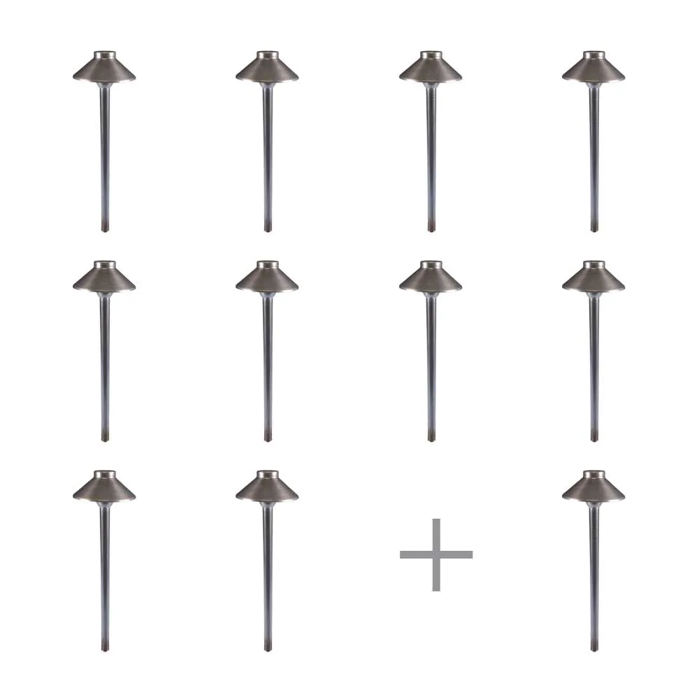 Z-Flex Small Brass Path Light - Buy 10 Get 1