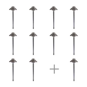 Z-Flex Small Brass Path Light - Buy 10 Get 1