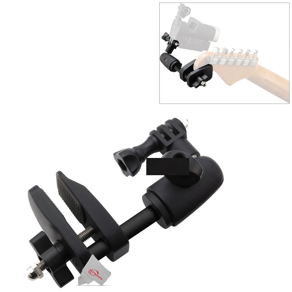 Zoom ECM-3 9.8' Extension Cable for Mic Capsule with Action Camera Mount     Zoom GHM-1 Guitar Headstock Mount    Zoom XYH-6 - X/Y Microphone Capsule for Zoom H5 and H6 Field Recorders